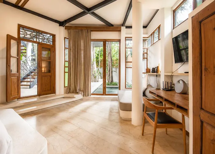 Chic 2-br With Pool, 800m To Canggu (Bali)