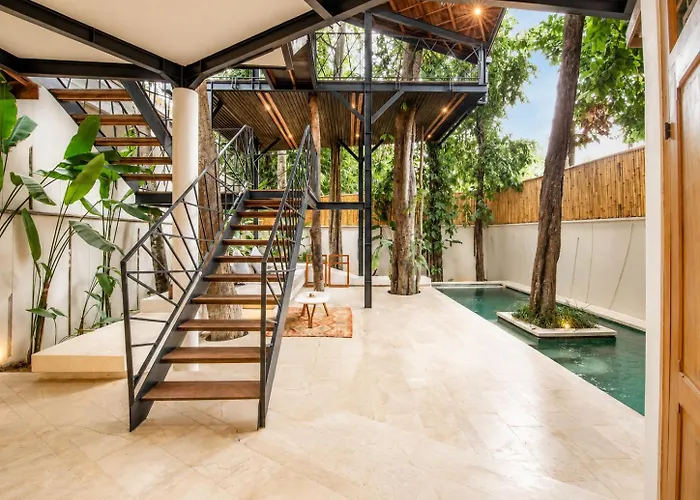 Chic 2-br With Pool, 800m To Villa Canggu (Bali)